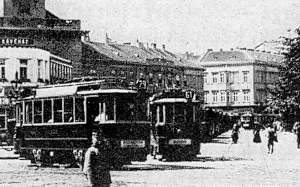 A Kálvin tér az 1910-es években