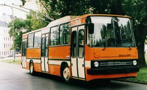 Ganz IK-260 prototype trolleybus (Budapest)